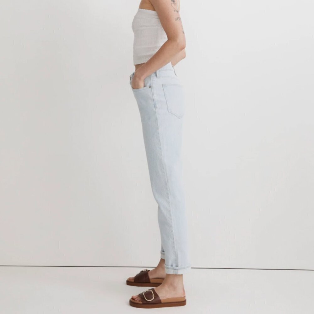 Madewell The Slim Boyjean 25 Light Denim Jeans - Picture 2 of 9